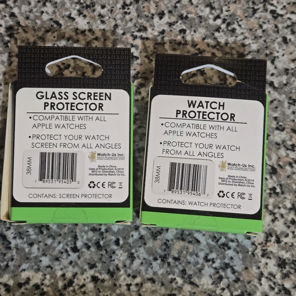 ๐๐ Glass Screen Protector and Watch Protector Set for Apple Watch - Pink - Picture 3 of 3